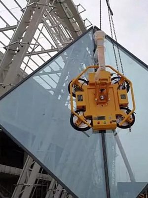 Glass suction cup hoist electric vacuum adsorption curtain wall high altitude lifting and handling tools